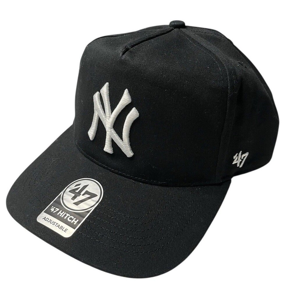New York Yankees '47 Brand Black Hitch Adjustable Hat